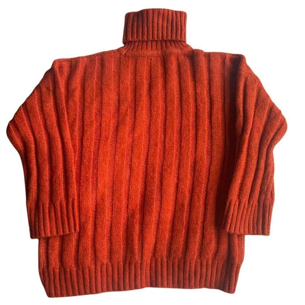 Topshop Women's Orange Jumper